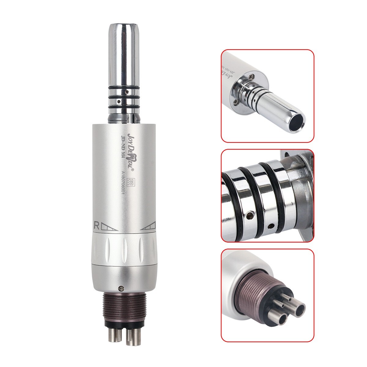 Dental Low Speed Handpiece Air Motor Inner Water Spray E-Type 4Holes