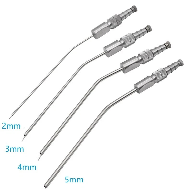 Dental Medical Surgery Aspirator Ferguson Frazier Suction Tube 2mm/3mm/4mm/5mm