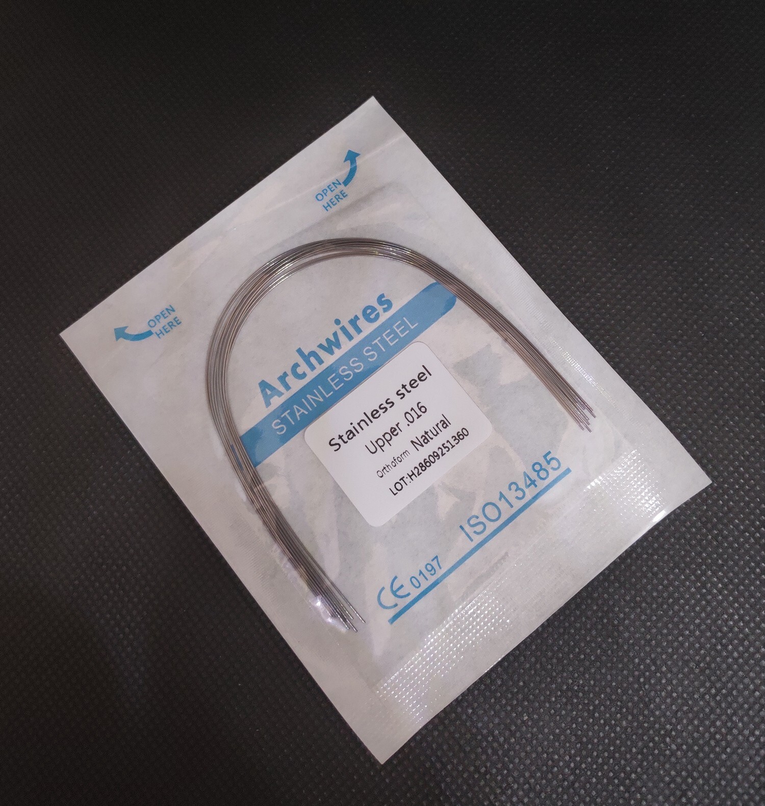 Dental Orthodontic Stainless Steel Arch Wires Round Wires Natural Form Arcos