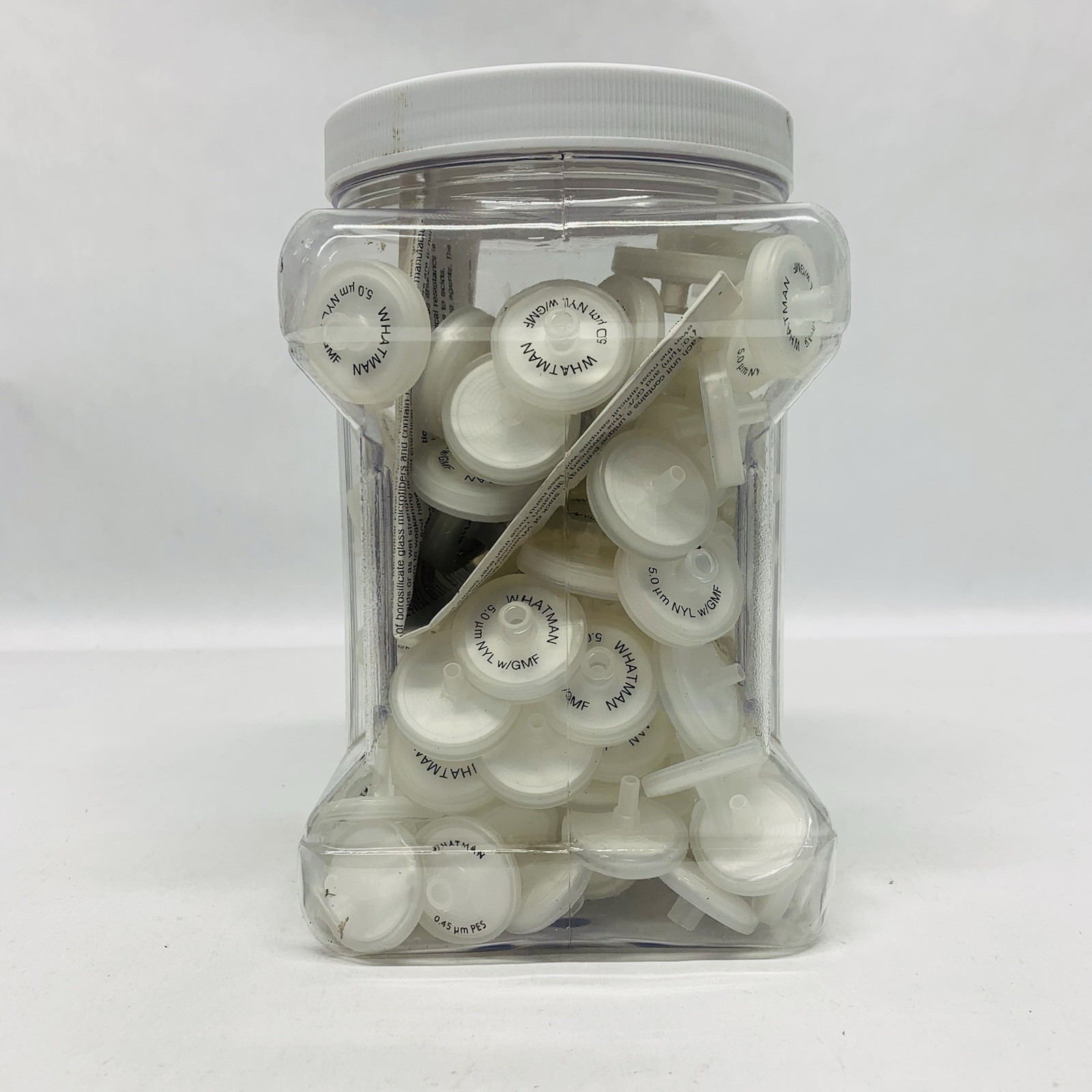 🔥✅ 200 Whatman Syringe Filter Polypropylene Puradisc .45um Pore 25mm Diameter