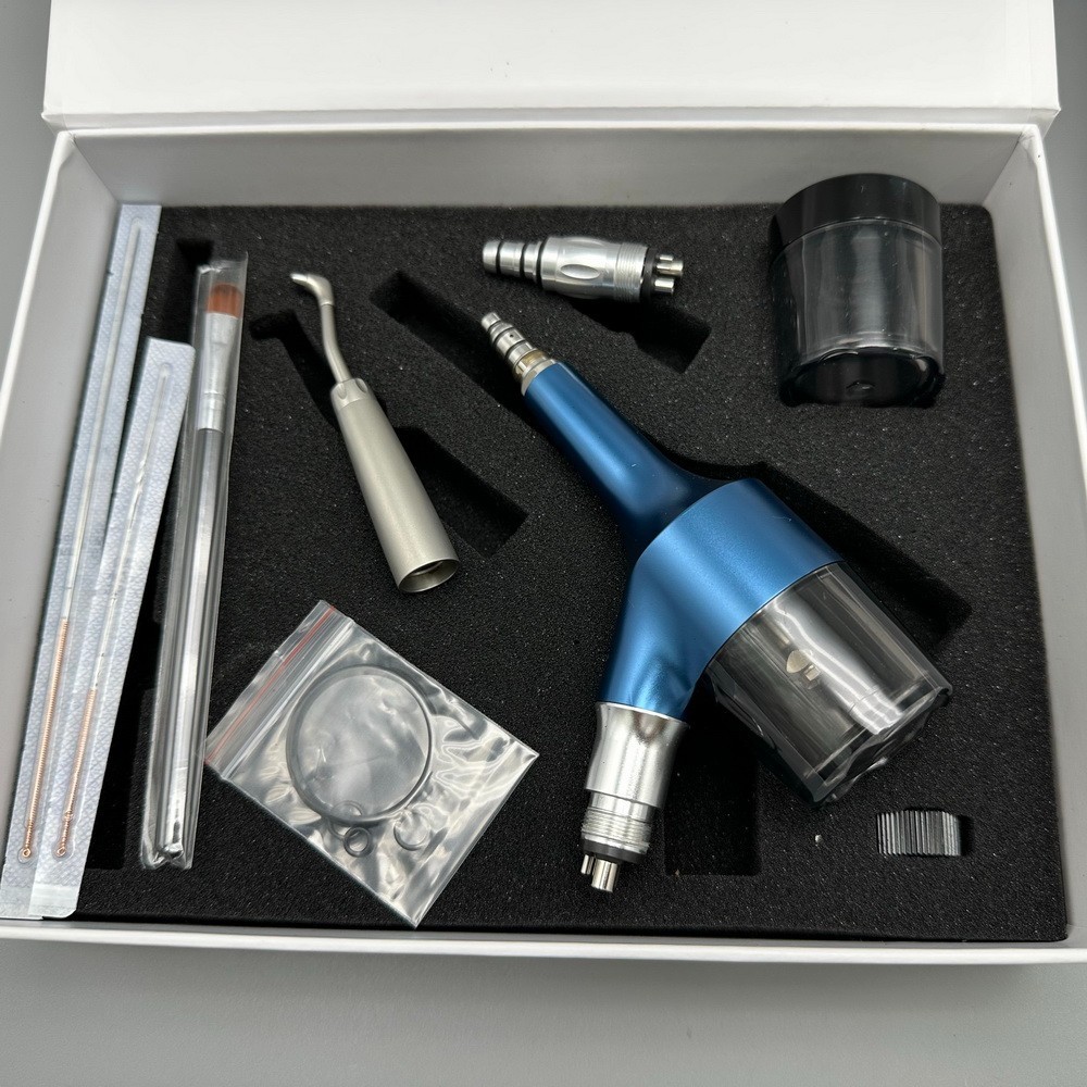 Dental Air Flow Prophy Jet Hygiene Teeth Polishing Polisher Handpiece KV/4 Holes