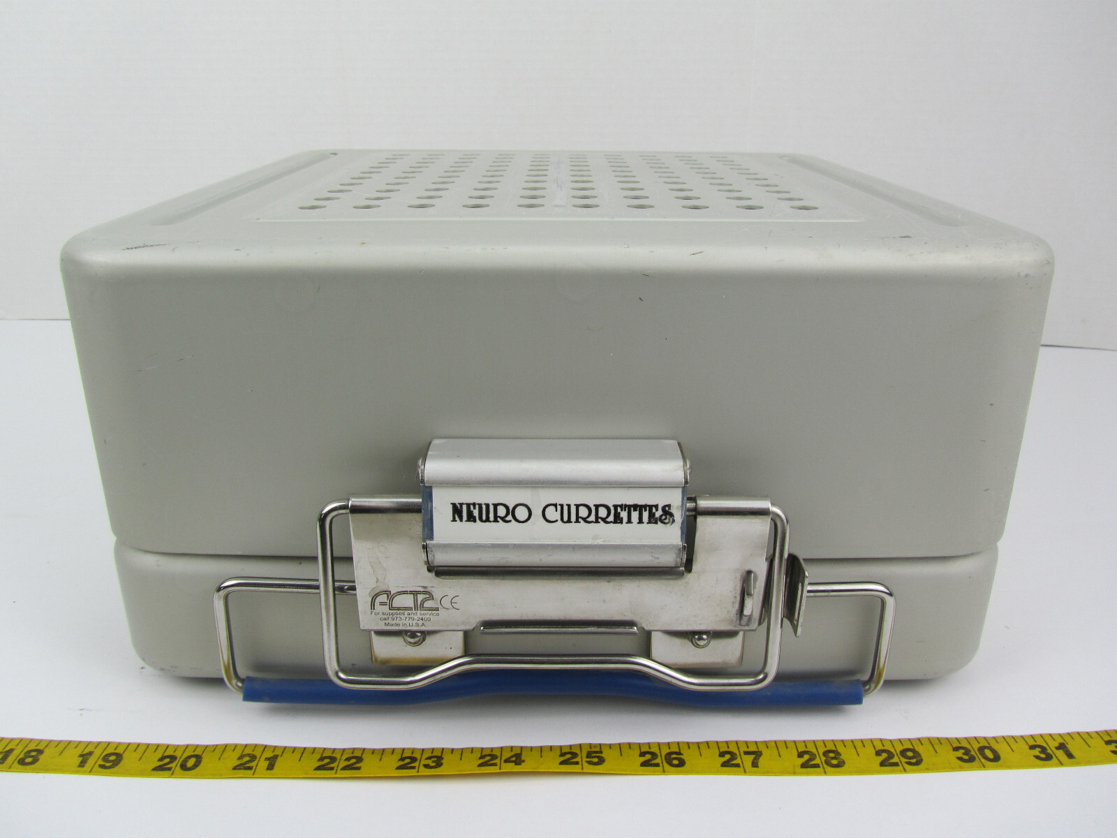 Medin ACT2 Sterilization Container with Lid, Basket/Insert/Tray, and Plate SKUN1