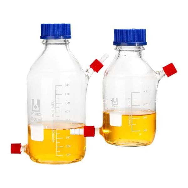 Transparent Lab Supply Reagent Bottle 100ml-5000ml Chemistry Glassware