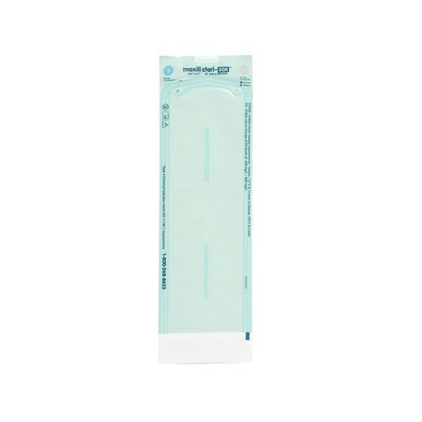 Maxill Steri-Sox 2 Channel Sterilization Pouches, 3.8″ x 11″, 200/Box