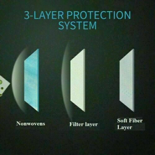 Disposable 3 Layers 3-Ply Earloop Mouth Cover Face Mask (50/100/150/10000) Pack