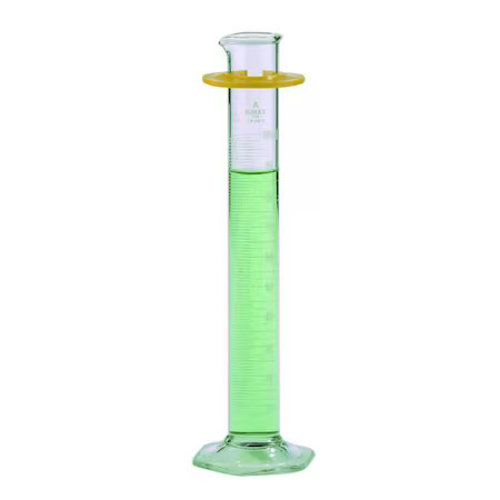 Kimble Chase Kc20028w-100 Graduated Cylinder, 100Ml, Glass, Clear