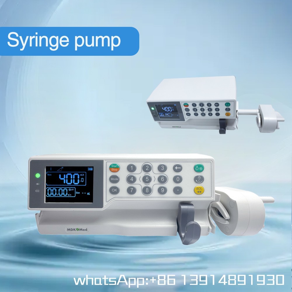 Syringe Pump Single Double Channel human /Animal Vet Syringe Pump