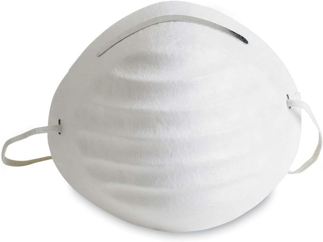 G & F 9118 Disposable Non-Toxic Dust and Filter Mask for Cleaning, 50 Mask Value
