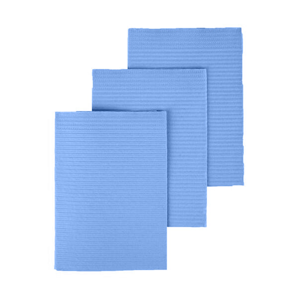 Medicom 8382 Dry-Back Plus Patient Bibs 13″ x 18″ Poly Blue 500/Pk
