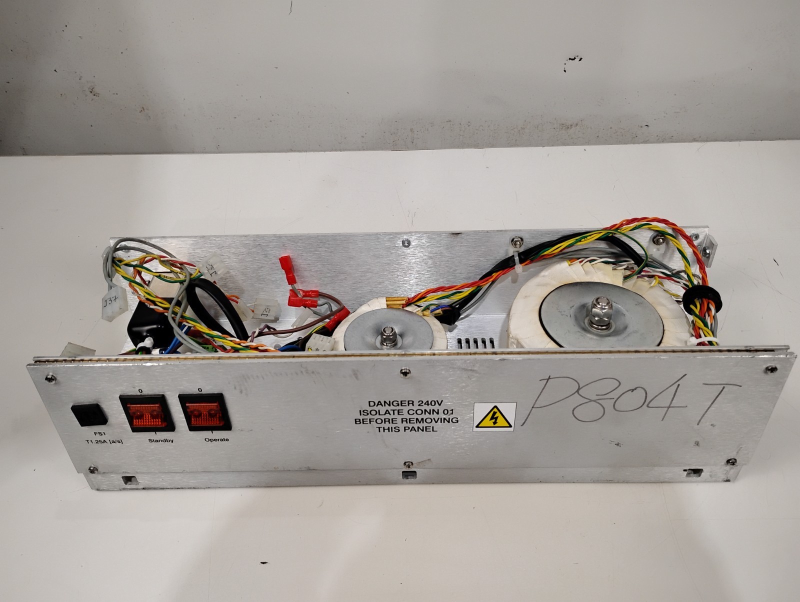 NO TARIFF AGILENT GC CONTROL BEAM UNIT DUAL TOROIDAL ET/VGA/213 ET/VGA/214 UNIT