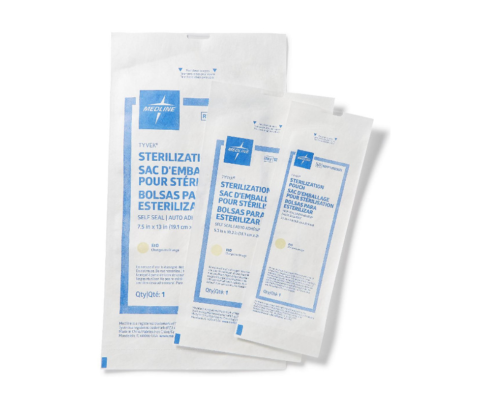 Tyvek Sterilization Pouch | Medium – 200 Count