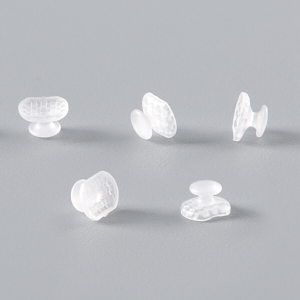 10* Dental Orthodontic Rectangular Base Clear Transparent Ceramic Ortho Bondable