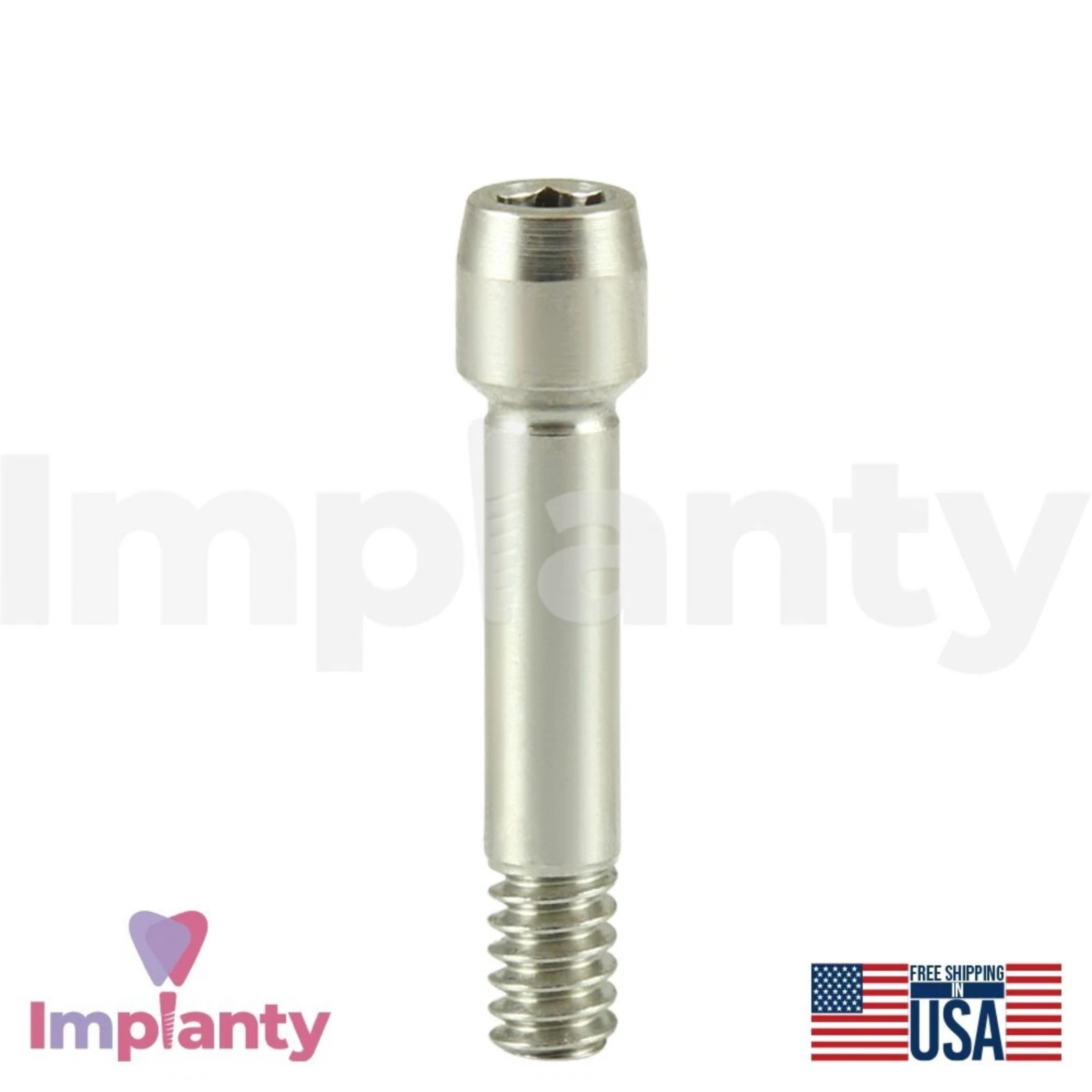 5x 0sstem TS Compatible Mini Platform 2.1mm Anti Rotational Castable Prosthetic