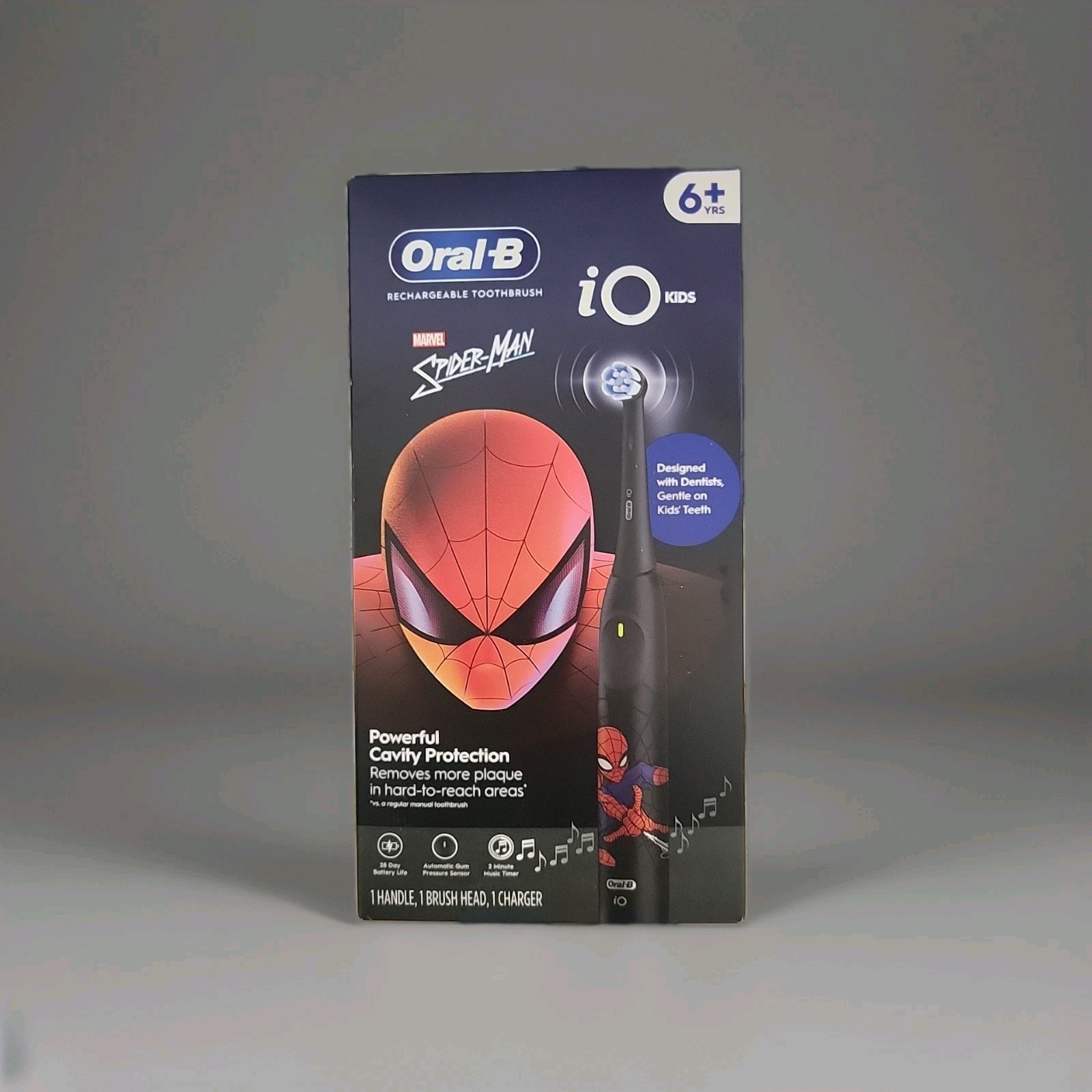 ?Oral-B iO Marvel Spiderman Electric Rechargeable ? ?, Kids 6+ Brand ? In ?