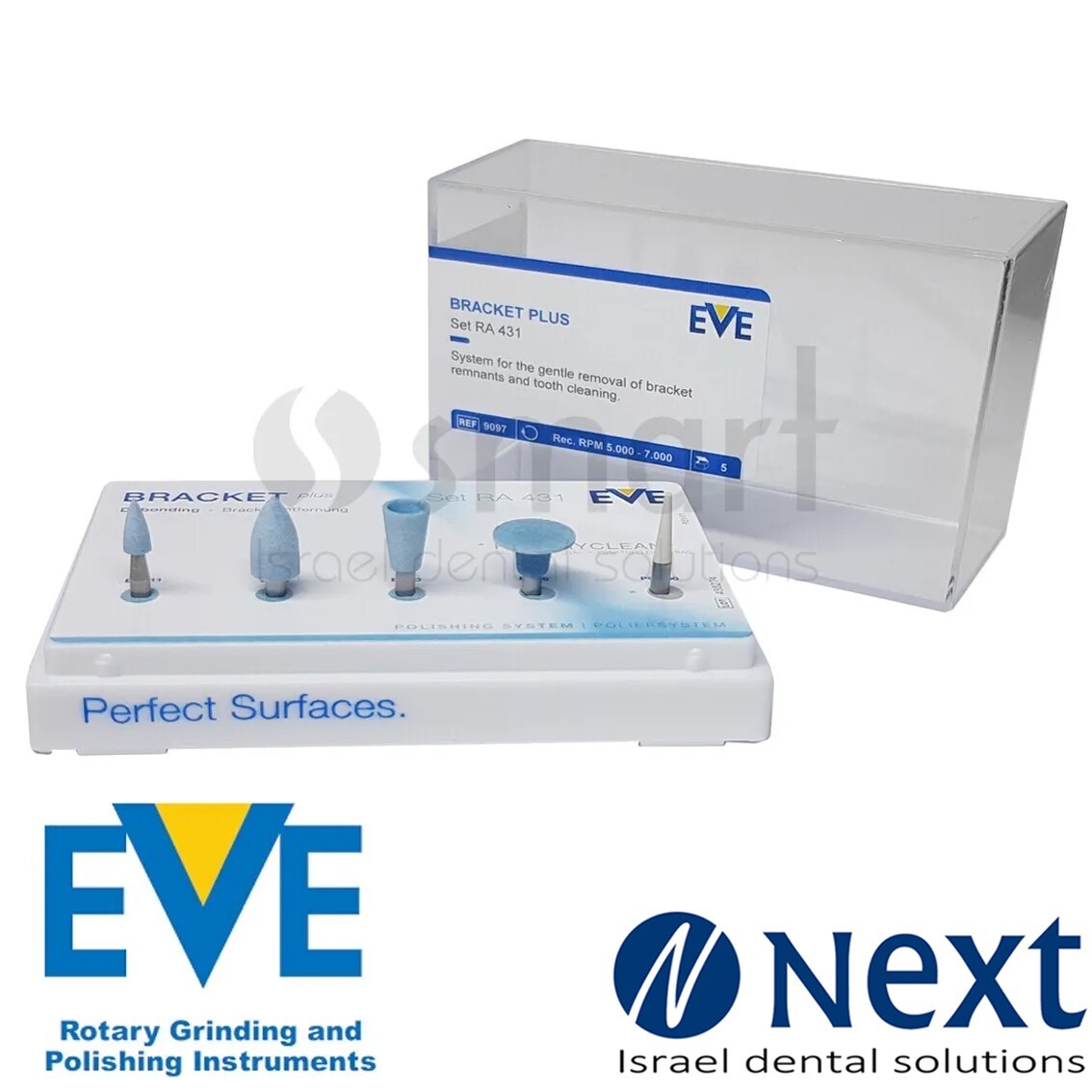 Dental Eve Bracket Plus RA431 gentle removal remnants tooth cleaning debonding