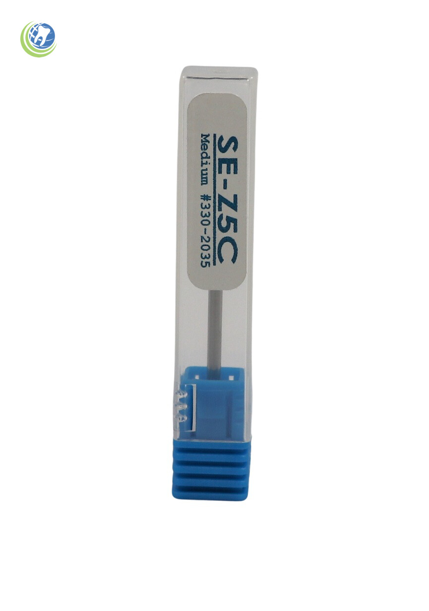 Dental Lab Solid White Zirconia Ceramic Bur Micromotor HP Cutter Polish SE-Z5C
