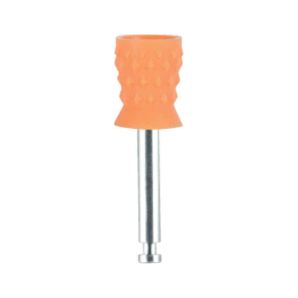 Premium Plus Standard Regular Prophy Cups,Metal Shank,Turbine Blade,Orange100/Bx