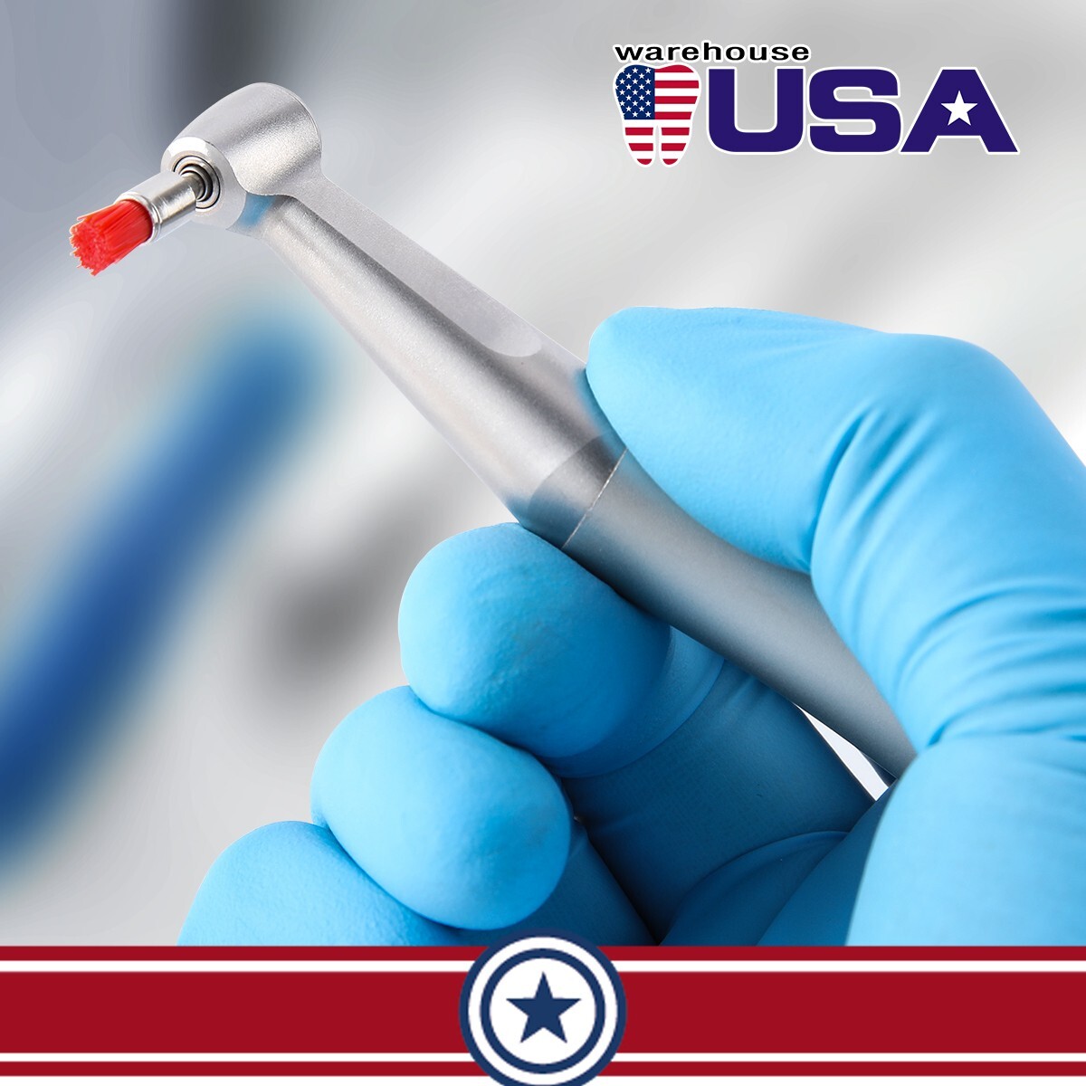 AZDENT Dental Composite Resin Polishing Rubber Polishers For Low Speed Handpiece