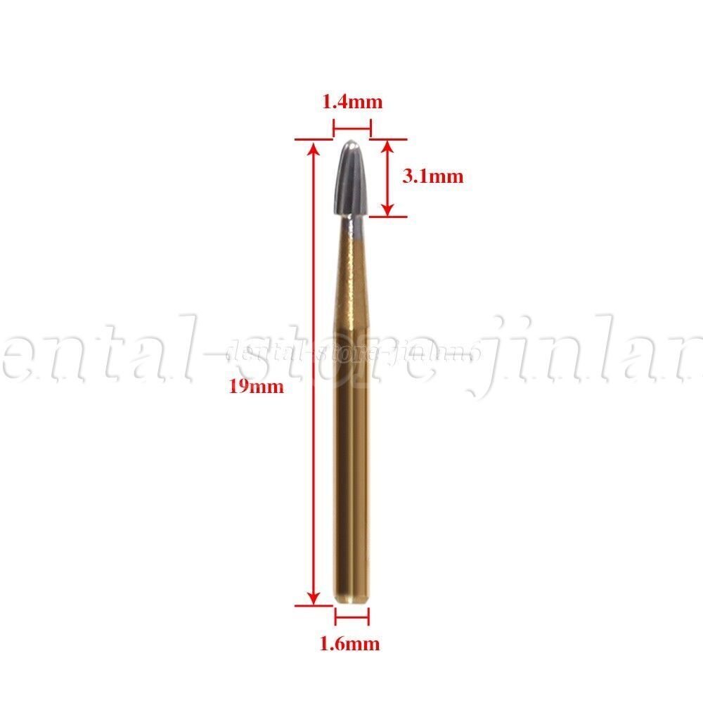 FG #7404 Egg Shape Trimming & Finishing Burs 10/Pk
