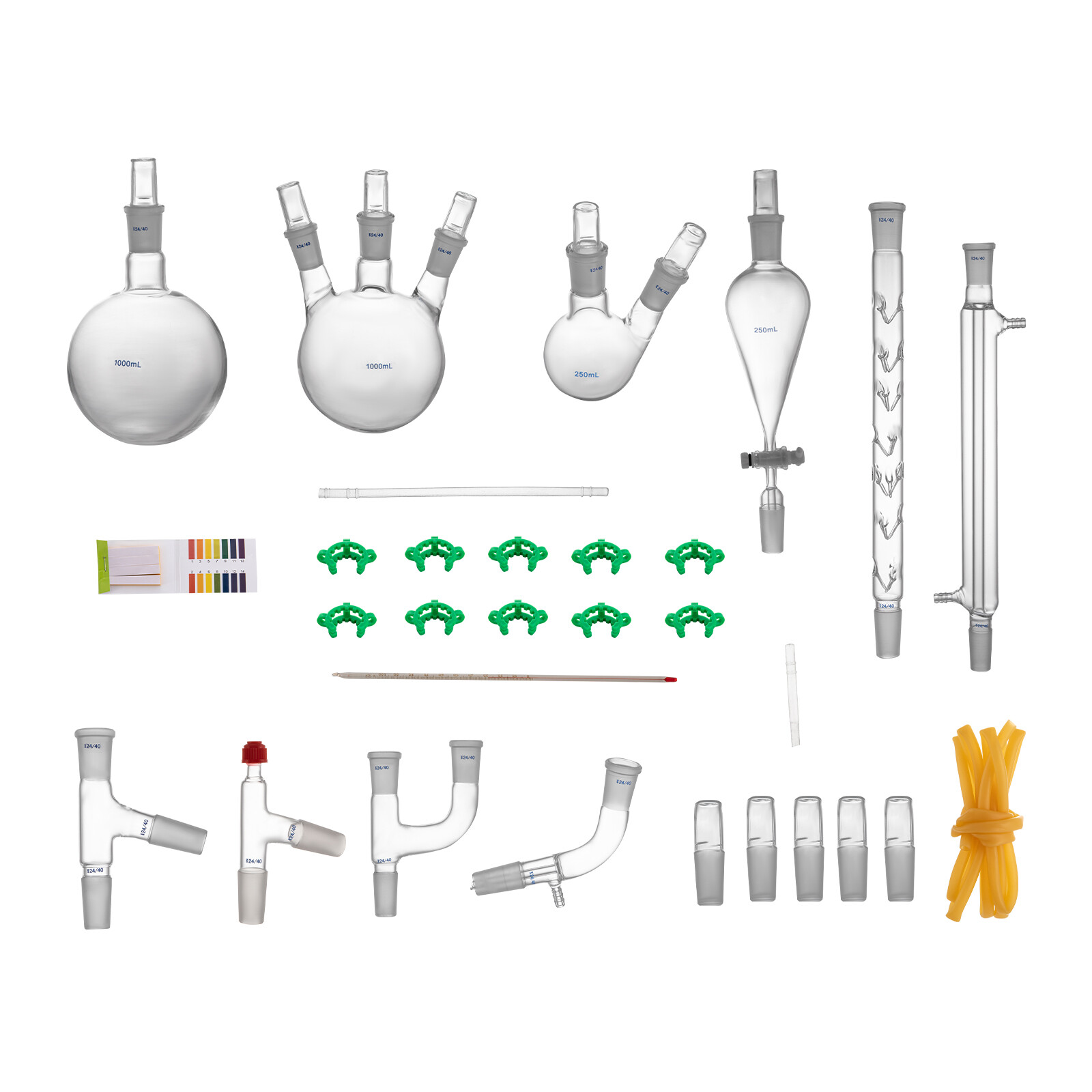Laboratory Glassware Kit Distillation Chemistry Lab Glassware Kit 250-1000ml