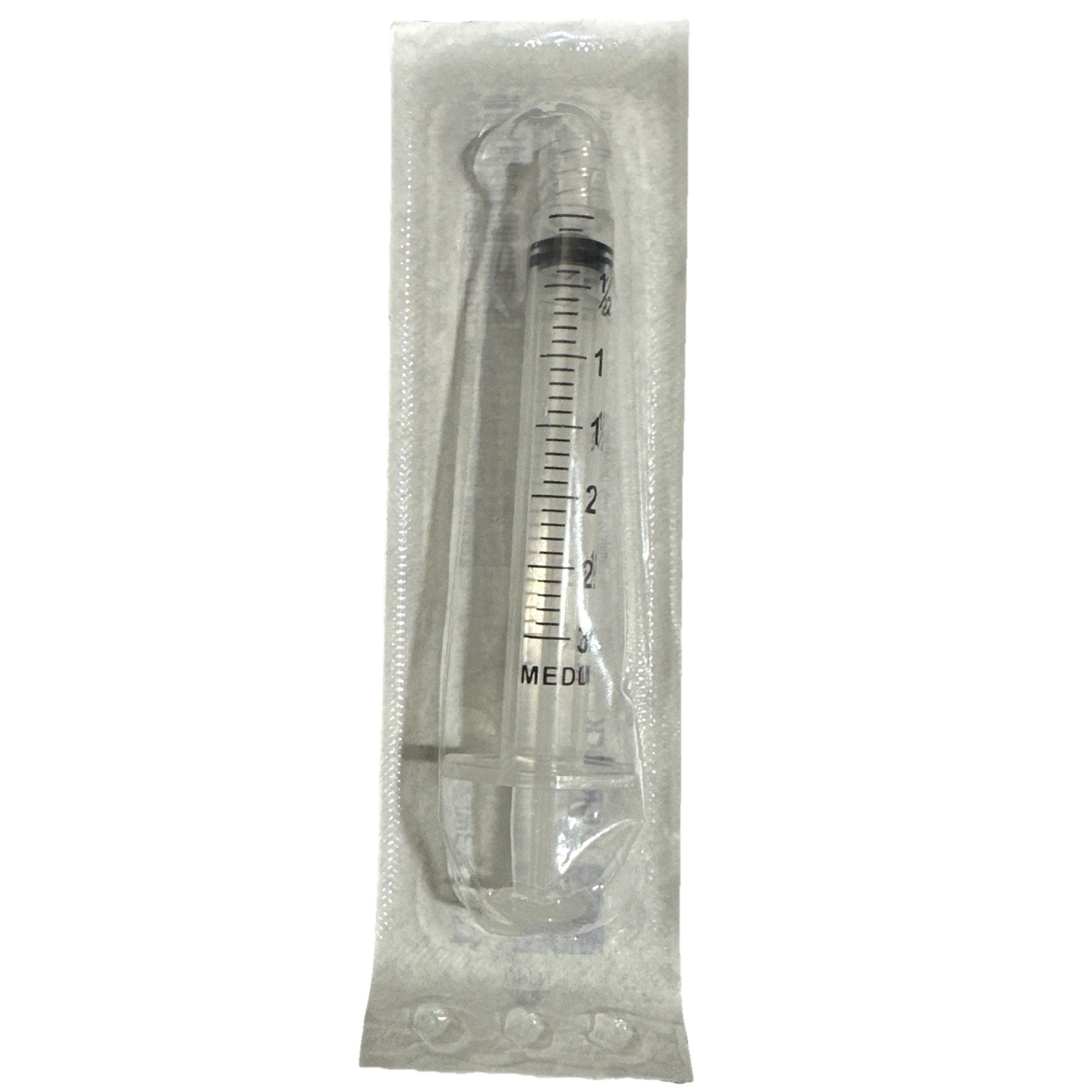 Medline 3mL Luer Lock No Needle REF SYR103010 Box of 100