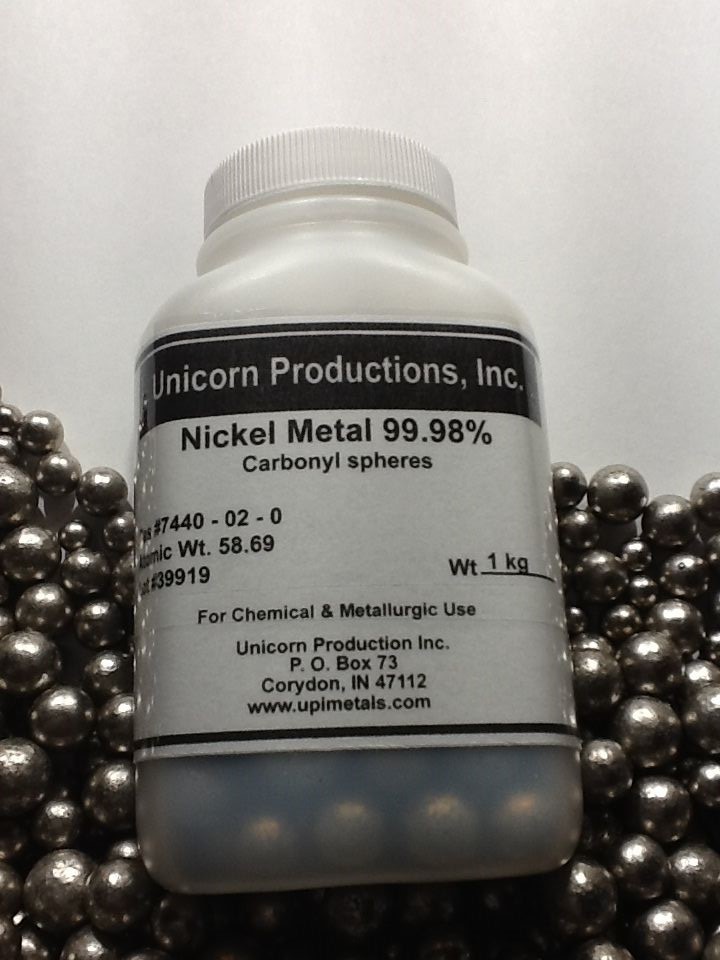 Nickel metal pure 99.998% Reagent 1 kg