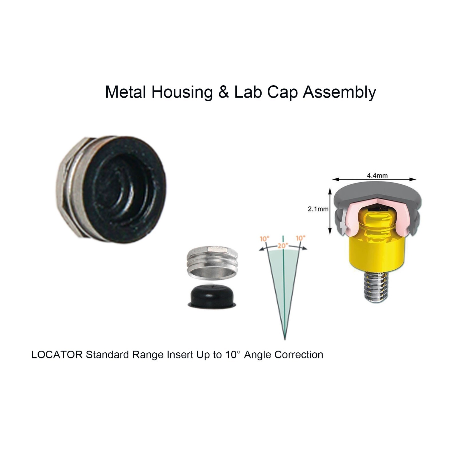 US Implant Replace Standard Male Inserts Fit ZEST Locator Legacy Dental Abutment