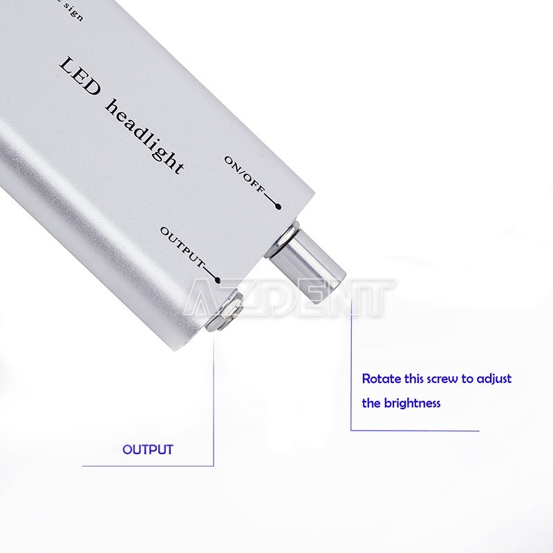Dental LED Head Light Lamp headlight 15000—30000Lux for Binocular Loupes