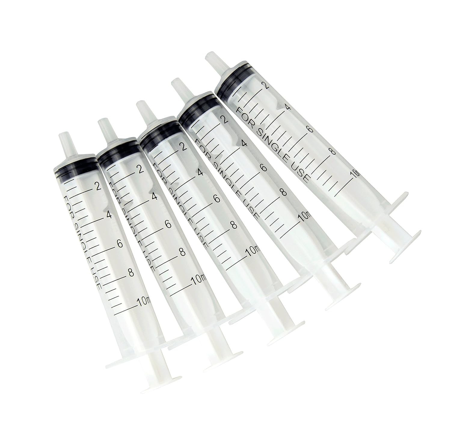 Hygienic Disposable 10ml Syringe – 5 Pack for Accurate Dosing and Measuring