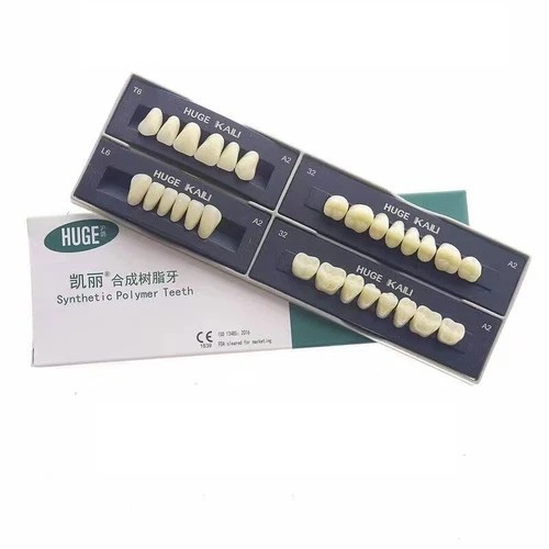 5 Set Dental Multi-Purpose Upper & Lower Resin Denture Teeth A2 -T8 Full Tool