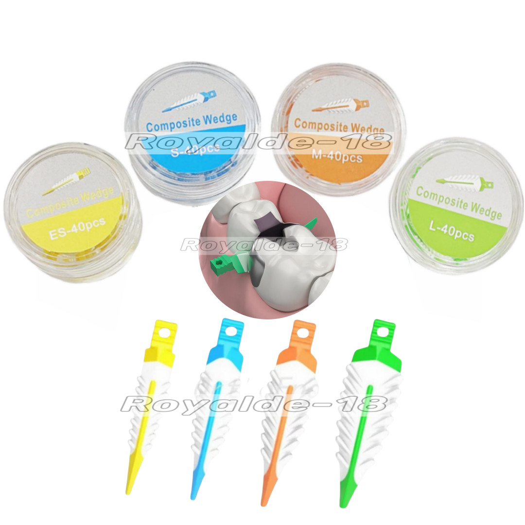 Dental Strata Wedges Soft Face Cervical Seal Diastema Wedge Matrix Band ES/S/M/L