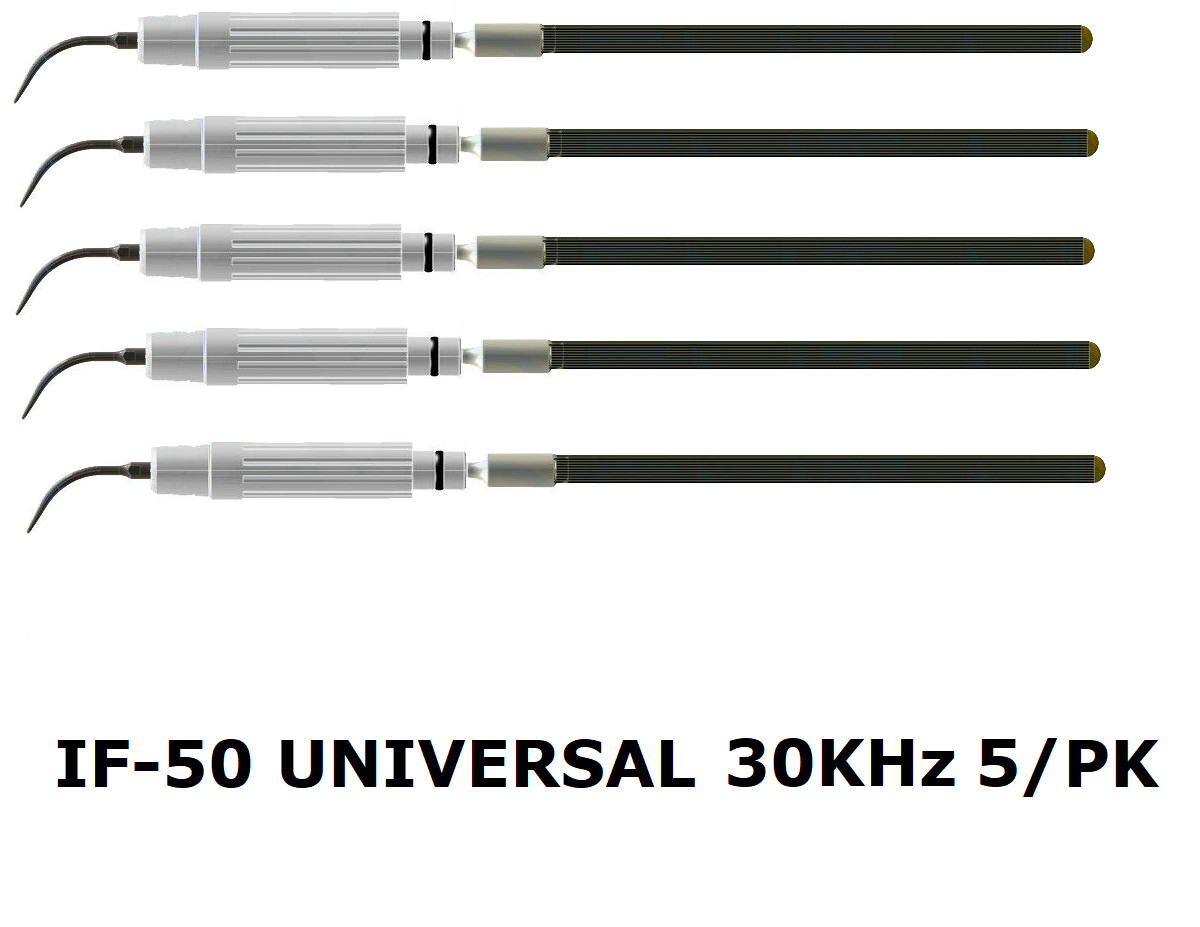 5/PK DENTAL MEDICAL CAVITRON ULTRASONIC INSERT 30KHz IF-50 UNIVERSAL TIP BONART