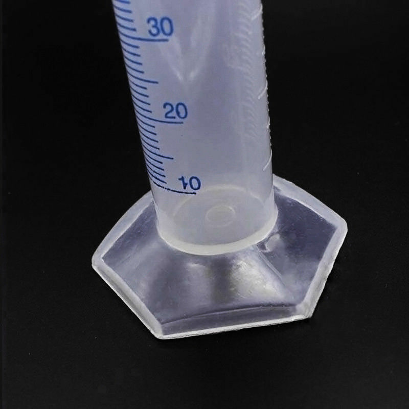 10-250mL Measuring Cylinder Laboratory Test Graduated Liquid Trial Tube Jar Tool