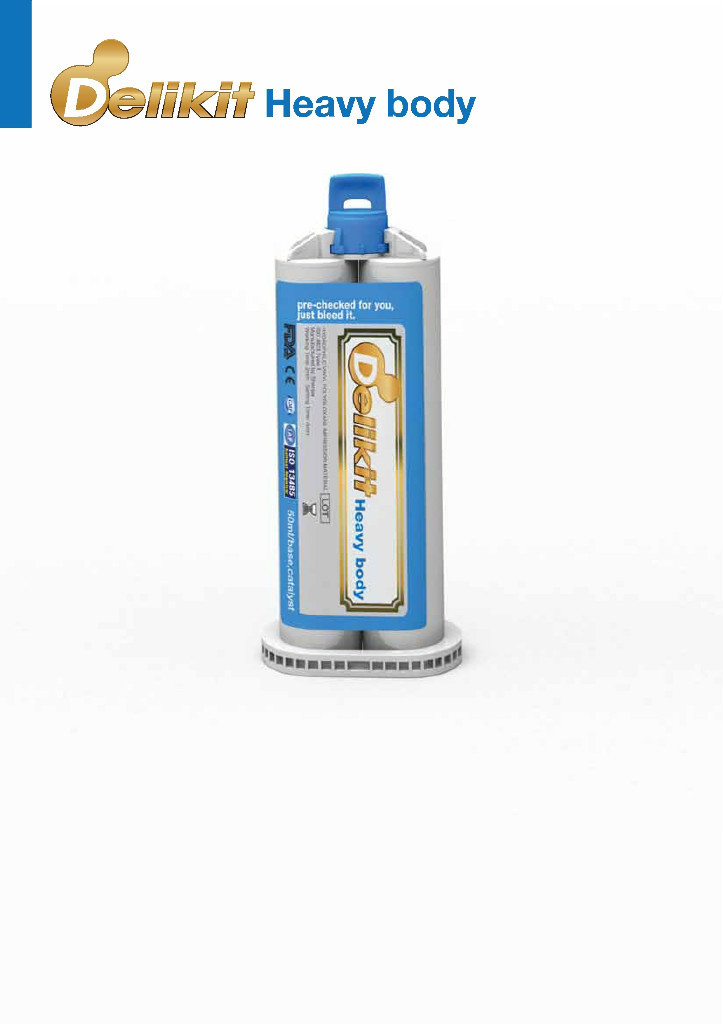 Delikit VPS Impression Material Heavy Body Jumbo Pack 24X50ml/Pack_IMHB