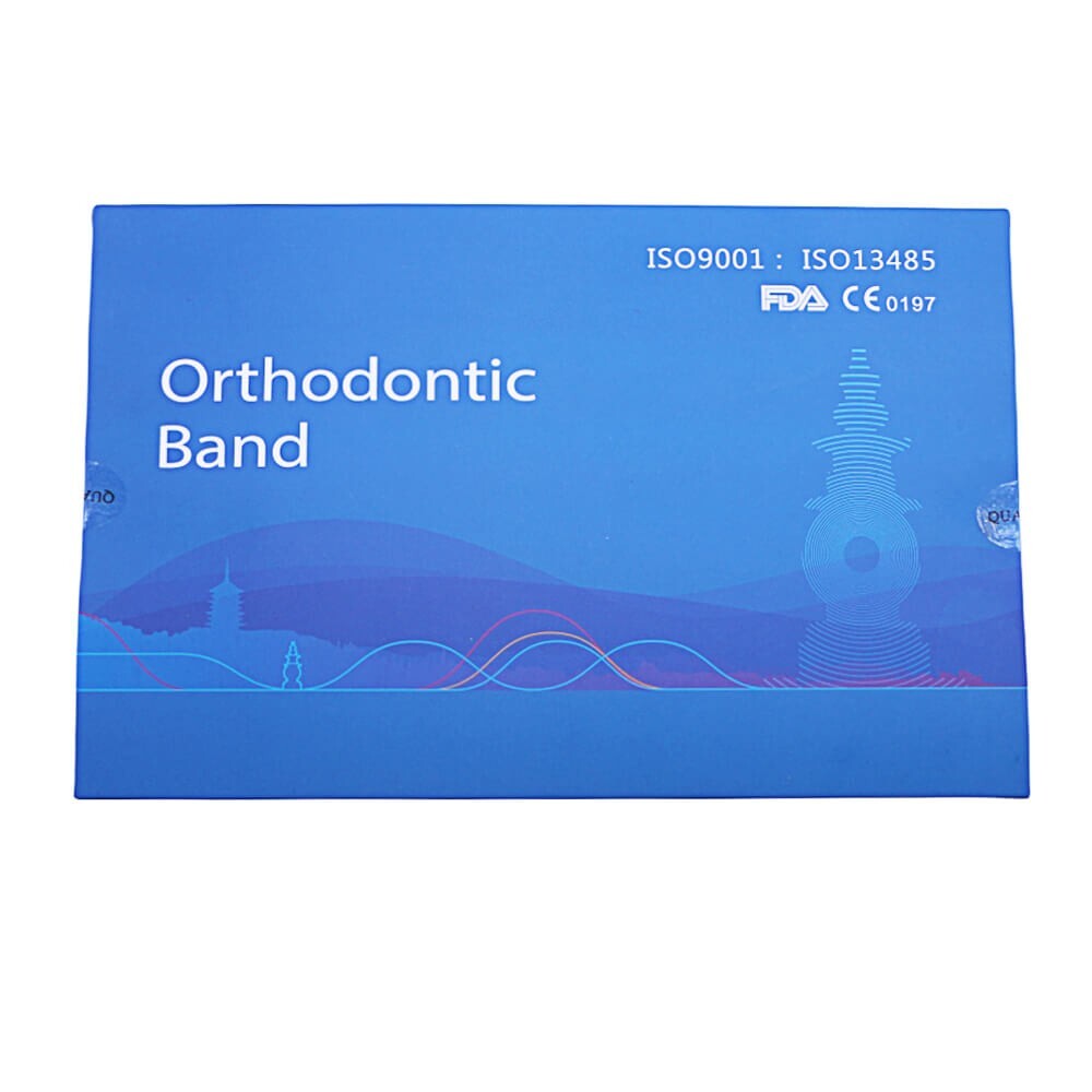1 Case Dental Orthodontic Plain bands 10-33# 4 kits 96pcs/kit 384pcs