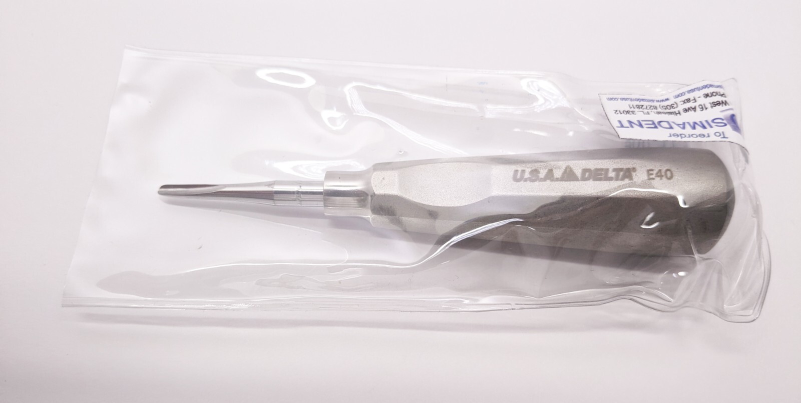 USA Delta Dental Instruments Heidbrink Elevator E40 (Upper and Lower)