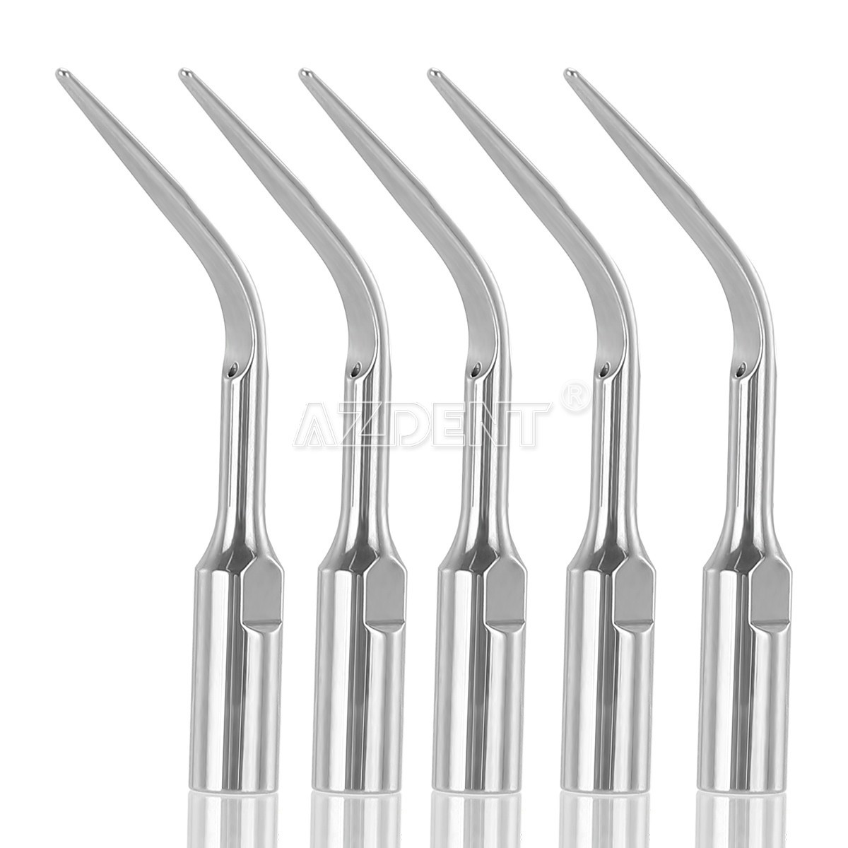 5Pcs Dental Ultrasonic Scaler Scaling Endo Perio Tips Fit For SATELEC/DTE/NSK