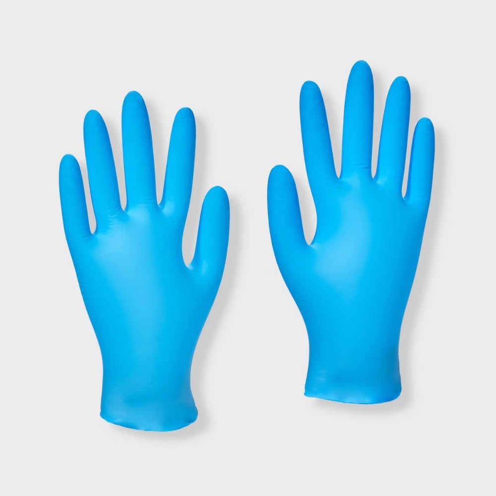 Nitrile Disposable Gloves – 100ct : Cleaning Tools, Nitrile Butadiene Rubber