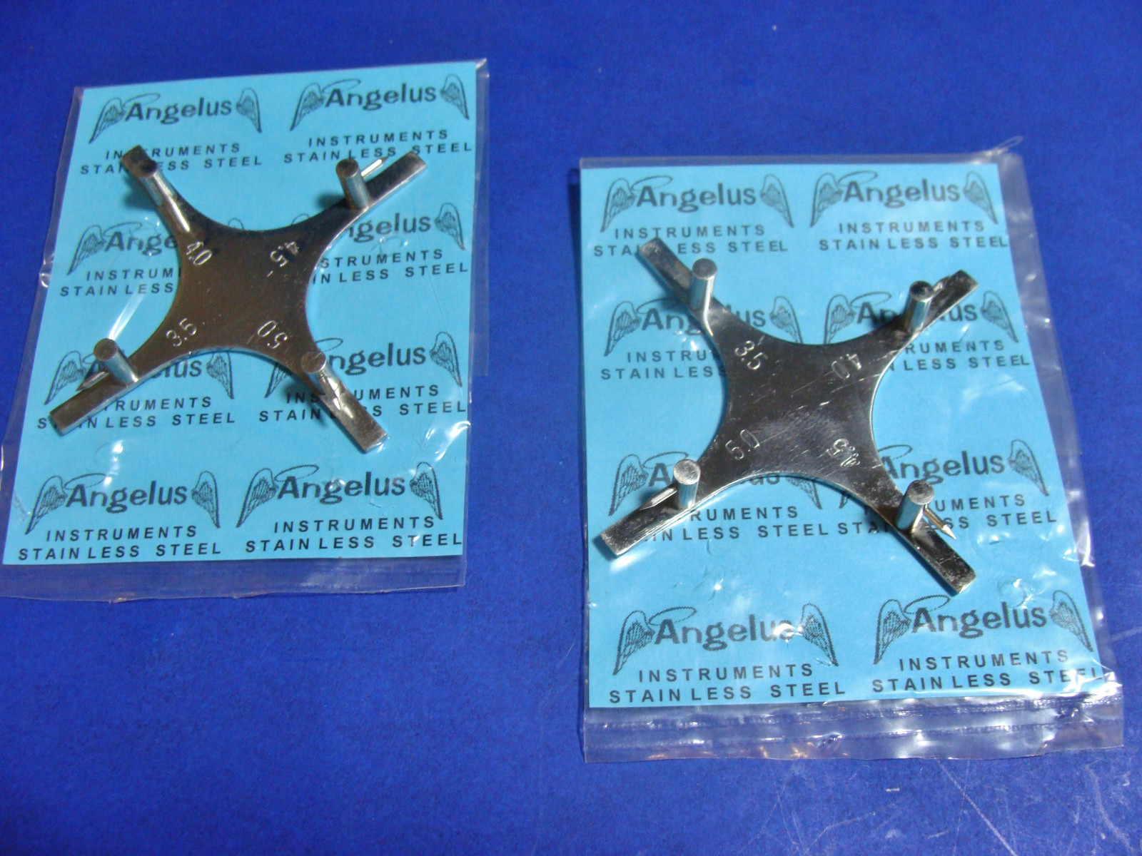Dental Orthodontic Bracket Positioning Gauge Star Kit/2 Pcs 786-397 ANGELUS