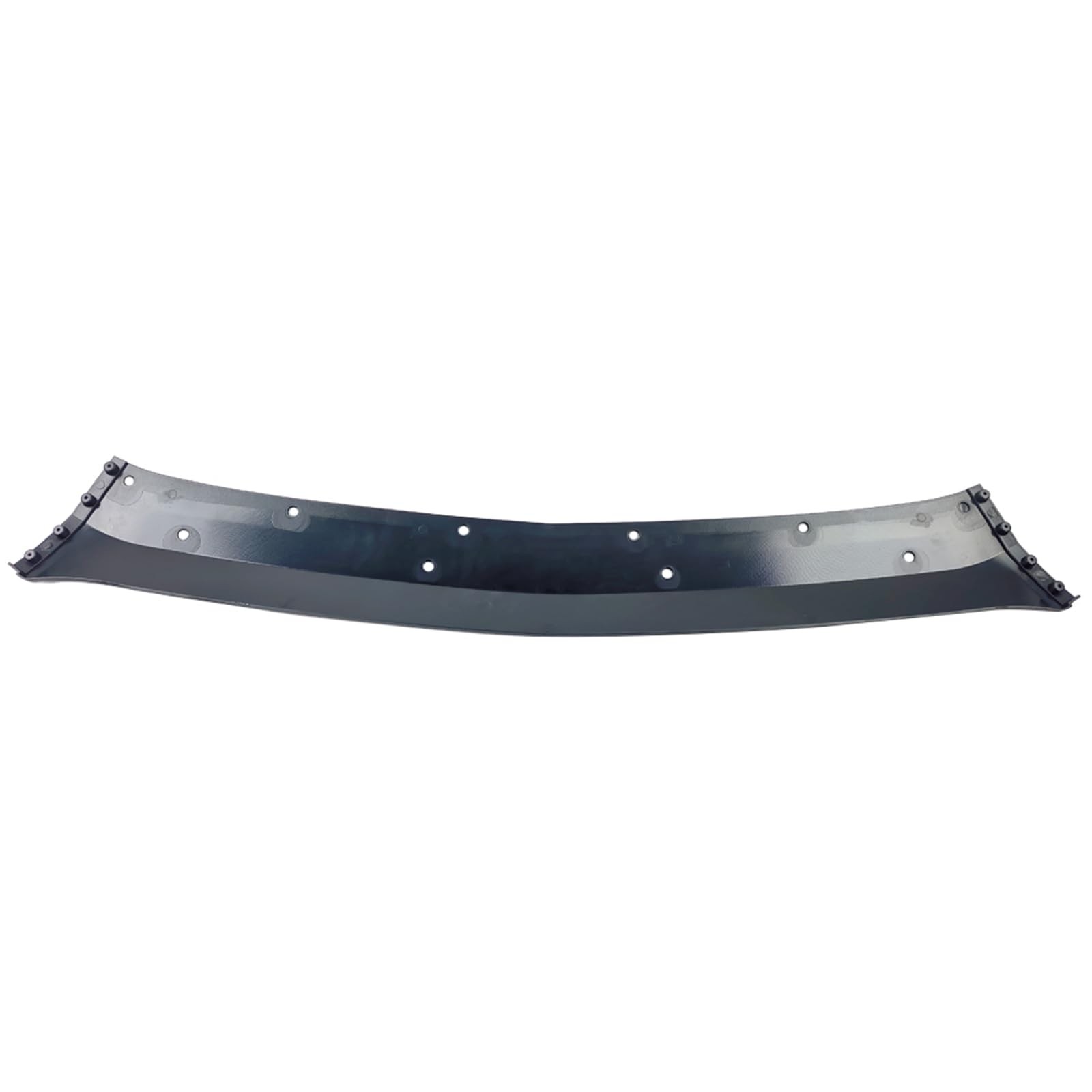 Front Bumper Lip Spoiler Matte Black 3Pcs For 2024-2025 Ford Mustang GT EcoBoost