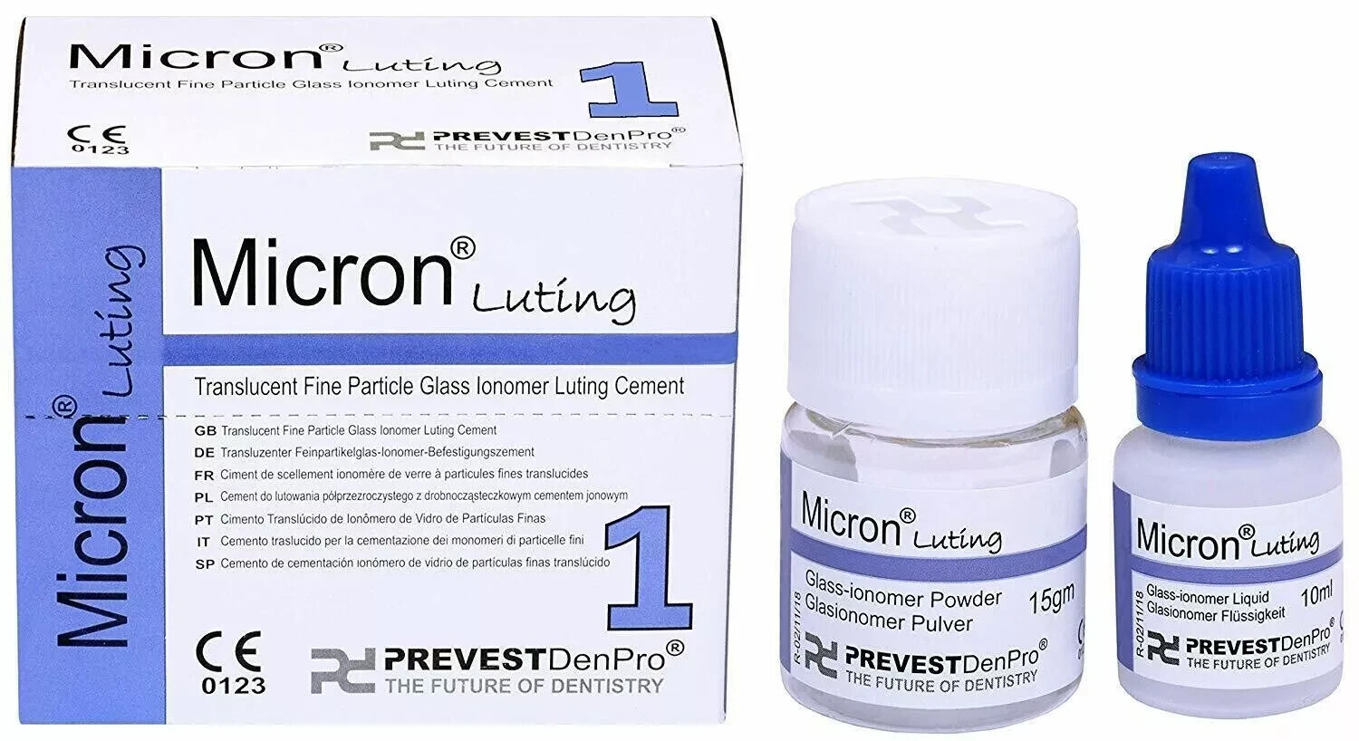 MICRON I Luting Permanant Glass Ionomer Cement Prevest Denpro Dental