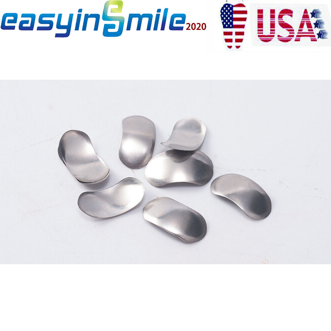 500pcs Dental Matrices Refill Sectional Contoured Metal Matrix Bands Medium