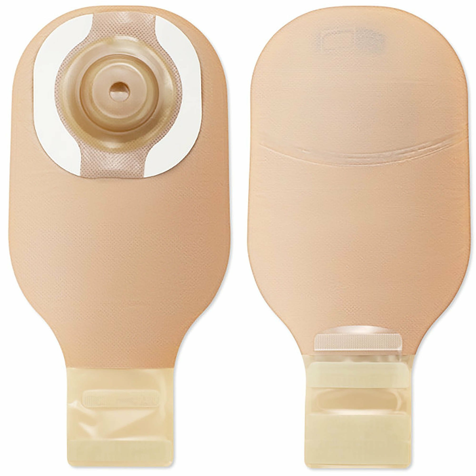 Premier Ostomy Pouch Drainable up to 1.5″ Stoma 12″L 1pc System Beige 8958 5 Ct