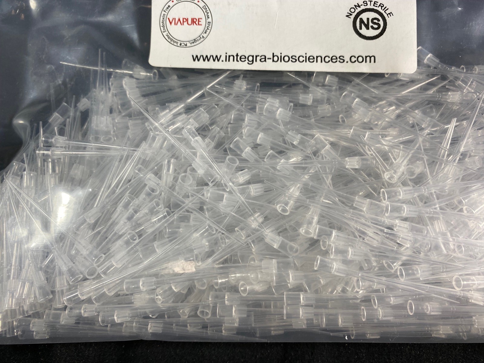 INTEGRA 12.5uL Pipette Tips Long GRIPTIP Bulk Packed Non-Sterile 4401 (1000/pk)