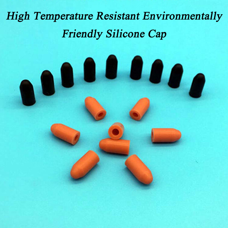 Silicone Rubber Plug Small Blanking End Cap Plugs For Medical Syringe 3x6x9mm