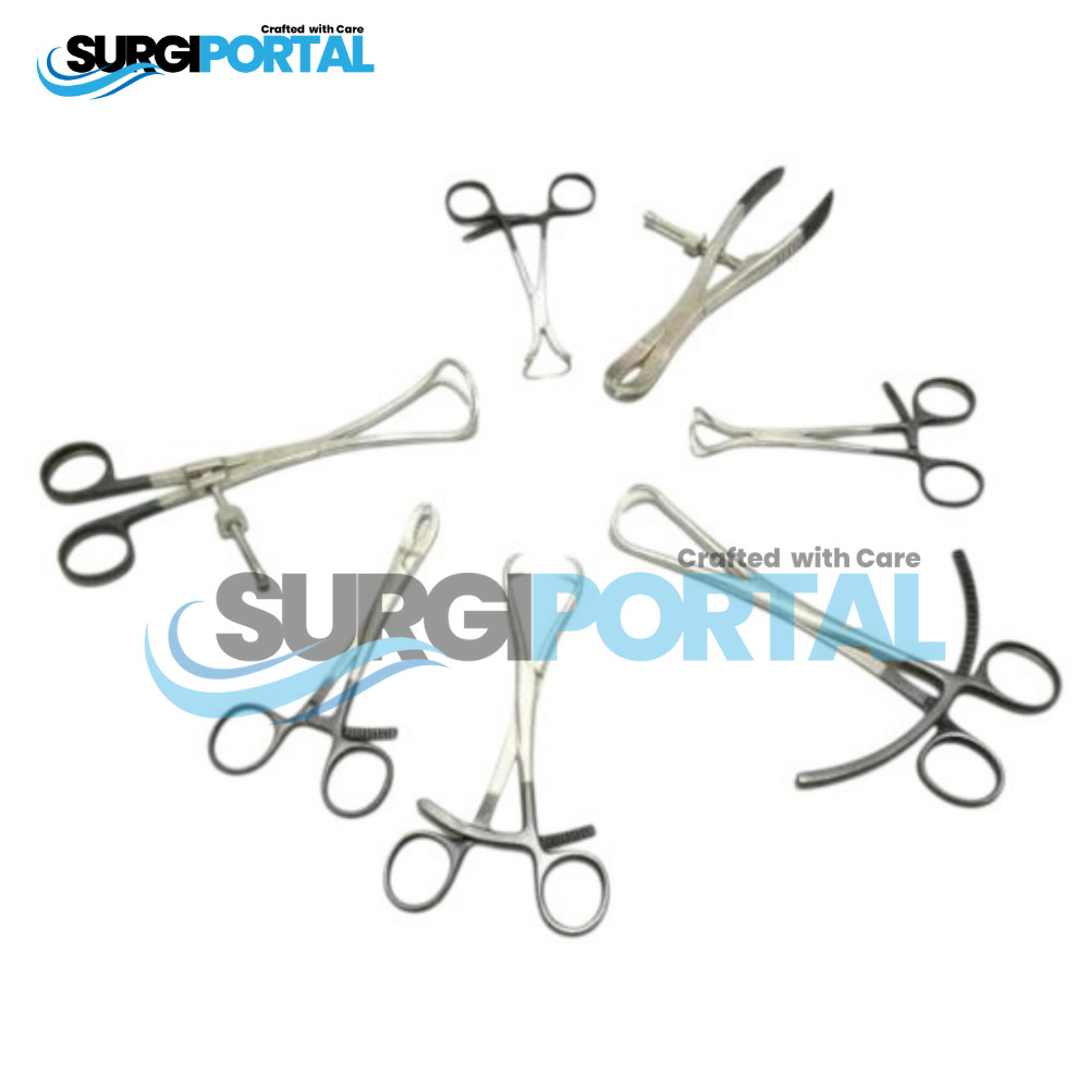 Bone Reduction Forceps Bone Holding Surgical Orthopedic Instruments Set 7 PCS