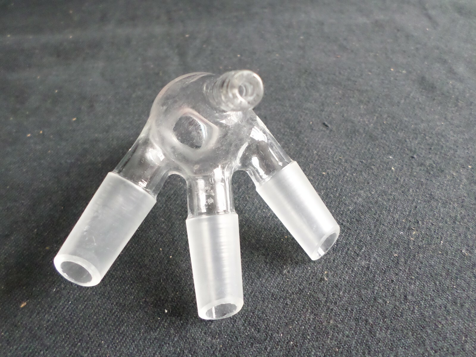 Ace Glass 14/20 Cow Type Fractional Vacuum Distillation Receiver 9403-08