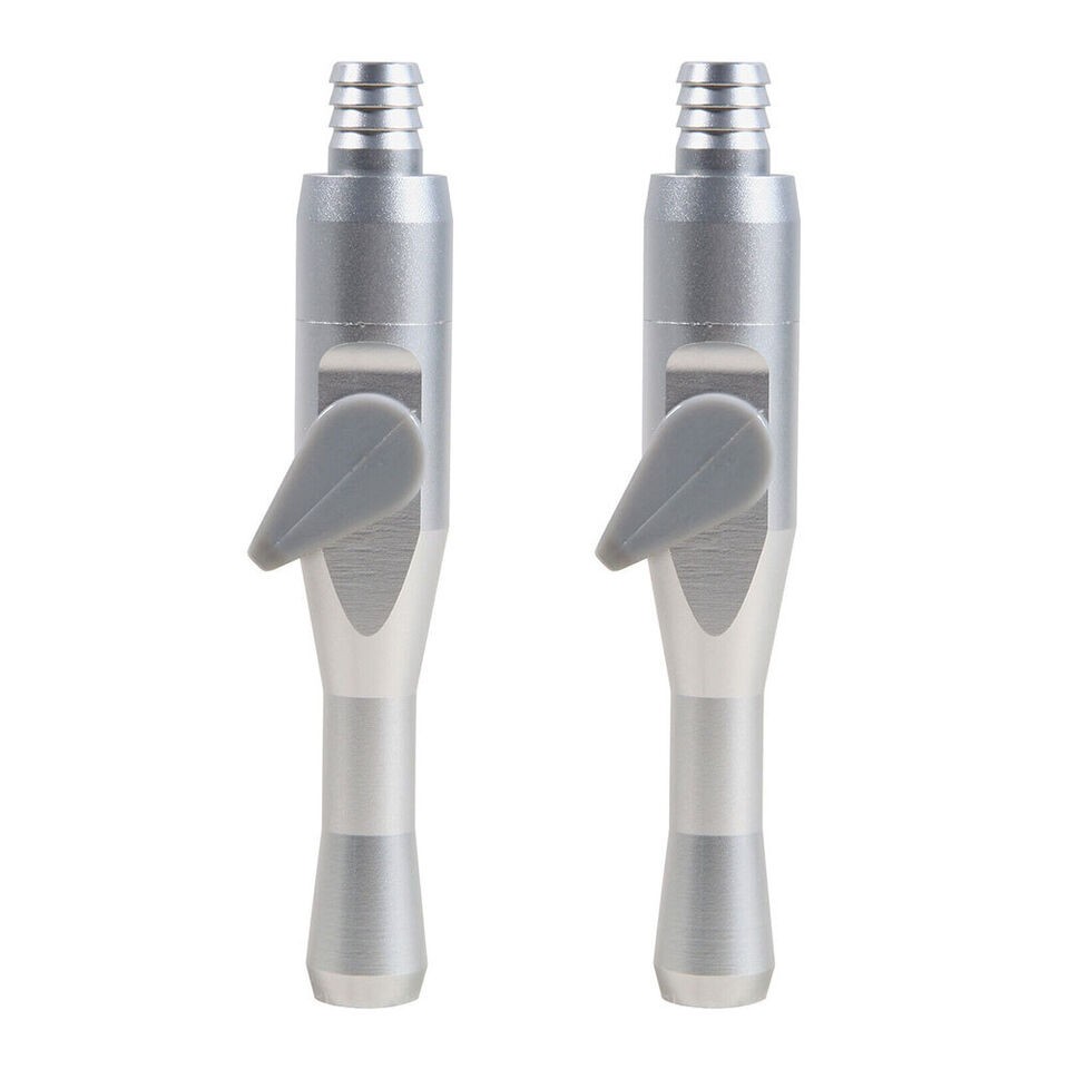 Dental High Volume Strong HVE Saliva Ejector Suction Tip Adaptor Handpiece 2Pcs