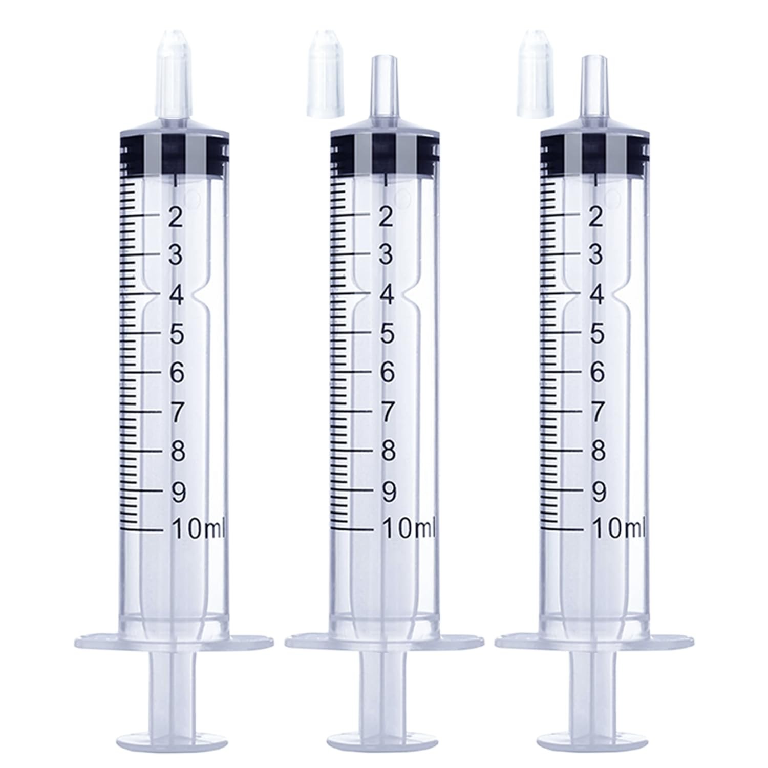10ml Syringe for Liquid, Oral, Scientific Labs, Measurement, 10 ml, 3 pack