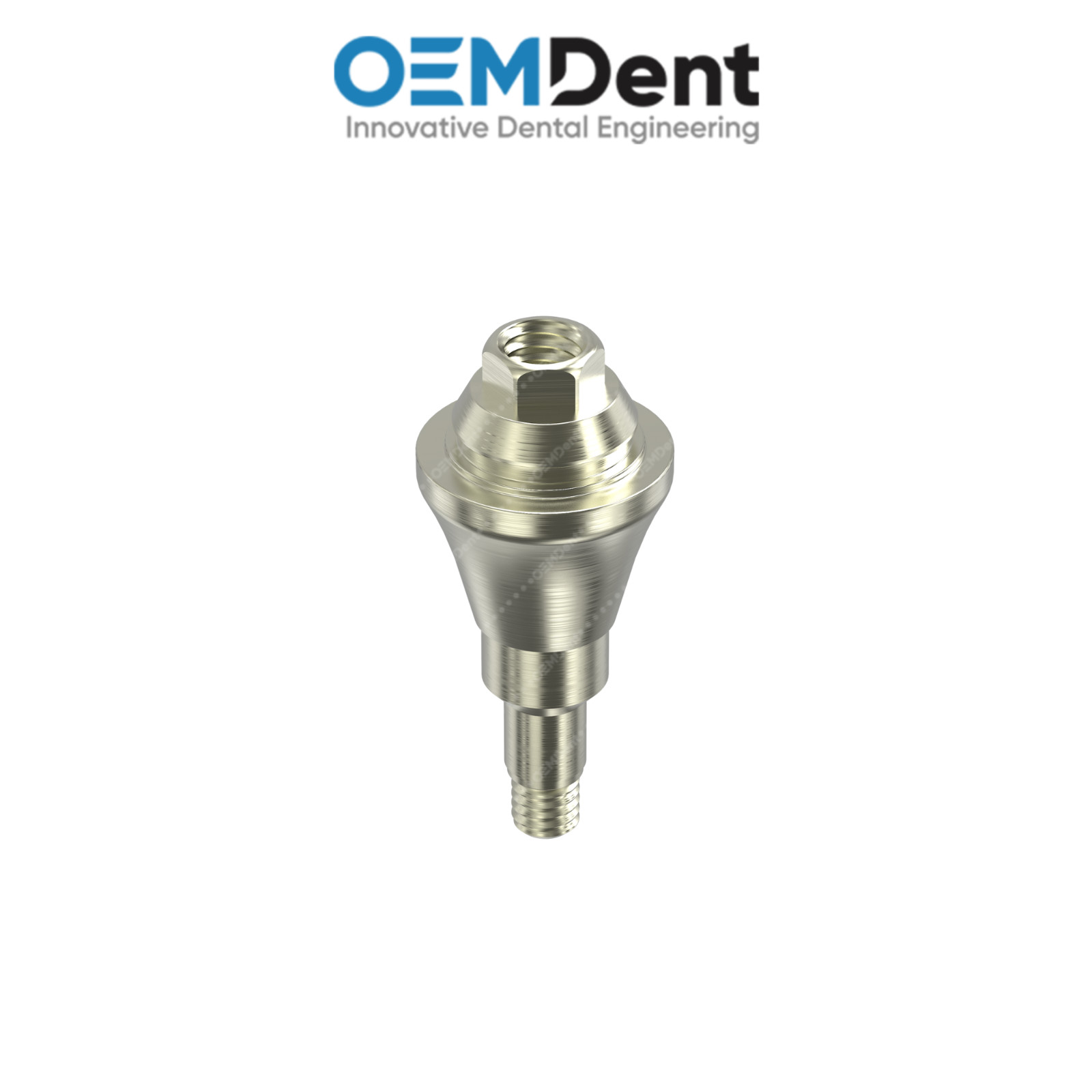 Dental Straight Multi Unit Abutment RC Ø4.8mm Megagen® BlueDiamond Compatible
